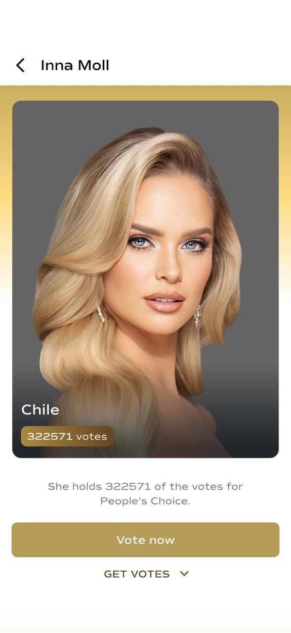 Miss Universo - Inna Moll