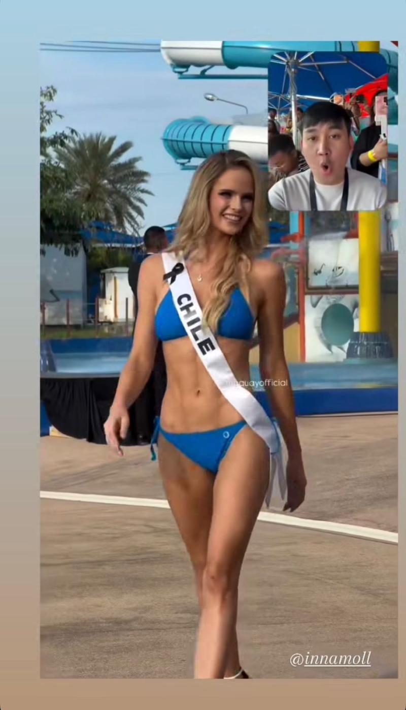 Instagram - Inna Moll en el Miss Universo 2025
