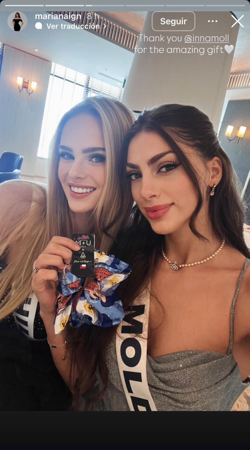 Instagram - Inna Moll y Mariana Ignat, Miss Moldova