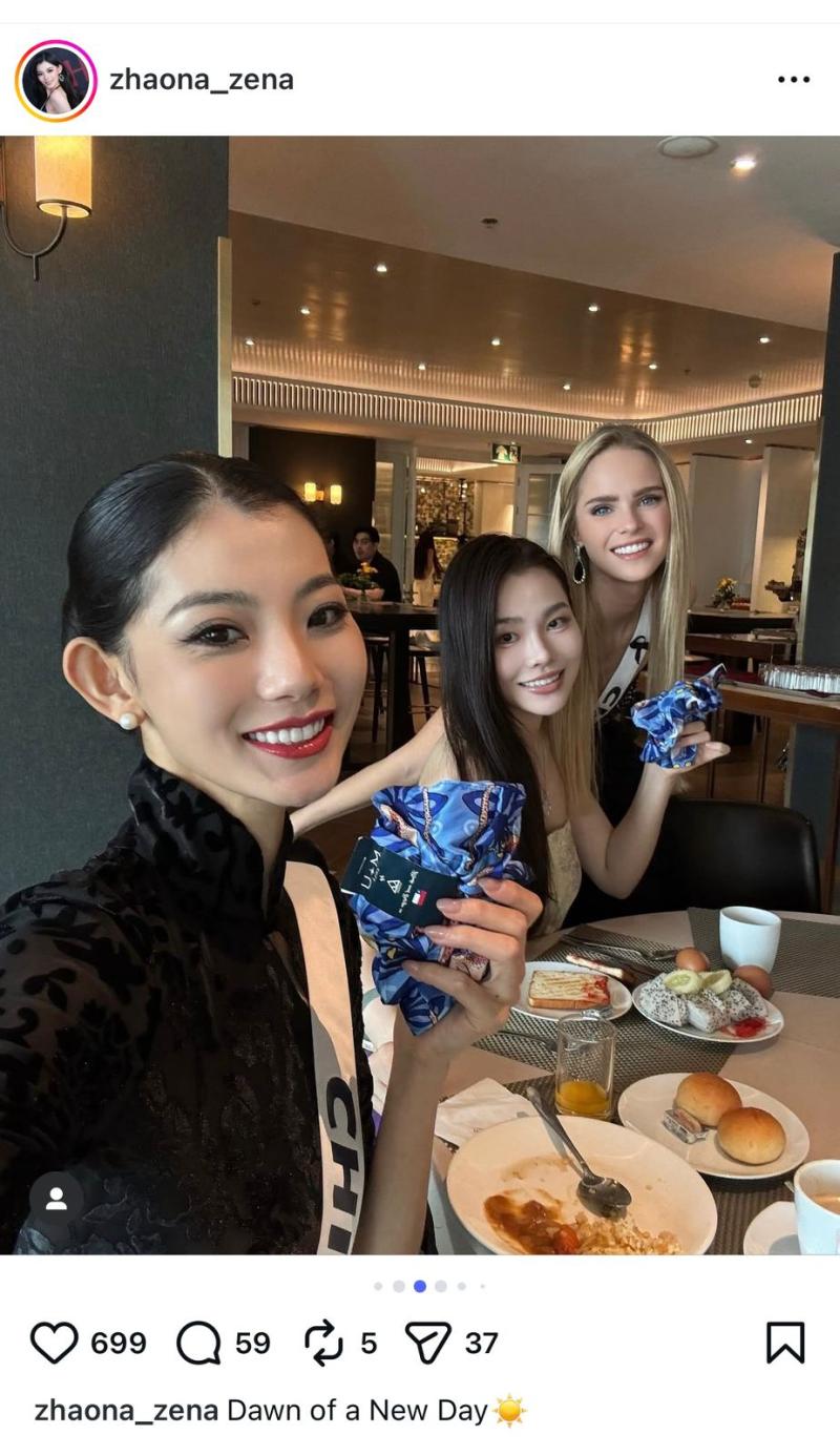 Instagram - Inna Moll y sus compañeras del Miss Universo