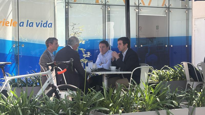 T13 - El encuentro entre presidentes de Chile Vamos y Republicanos