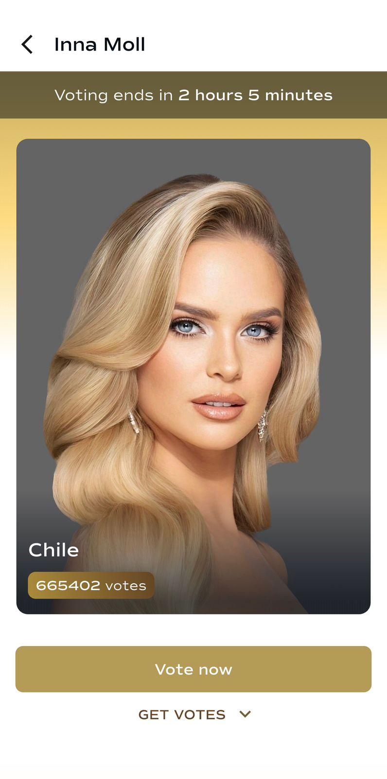 Miss Universe - Inna Moll