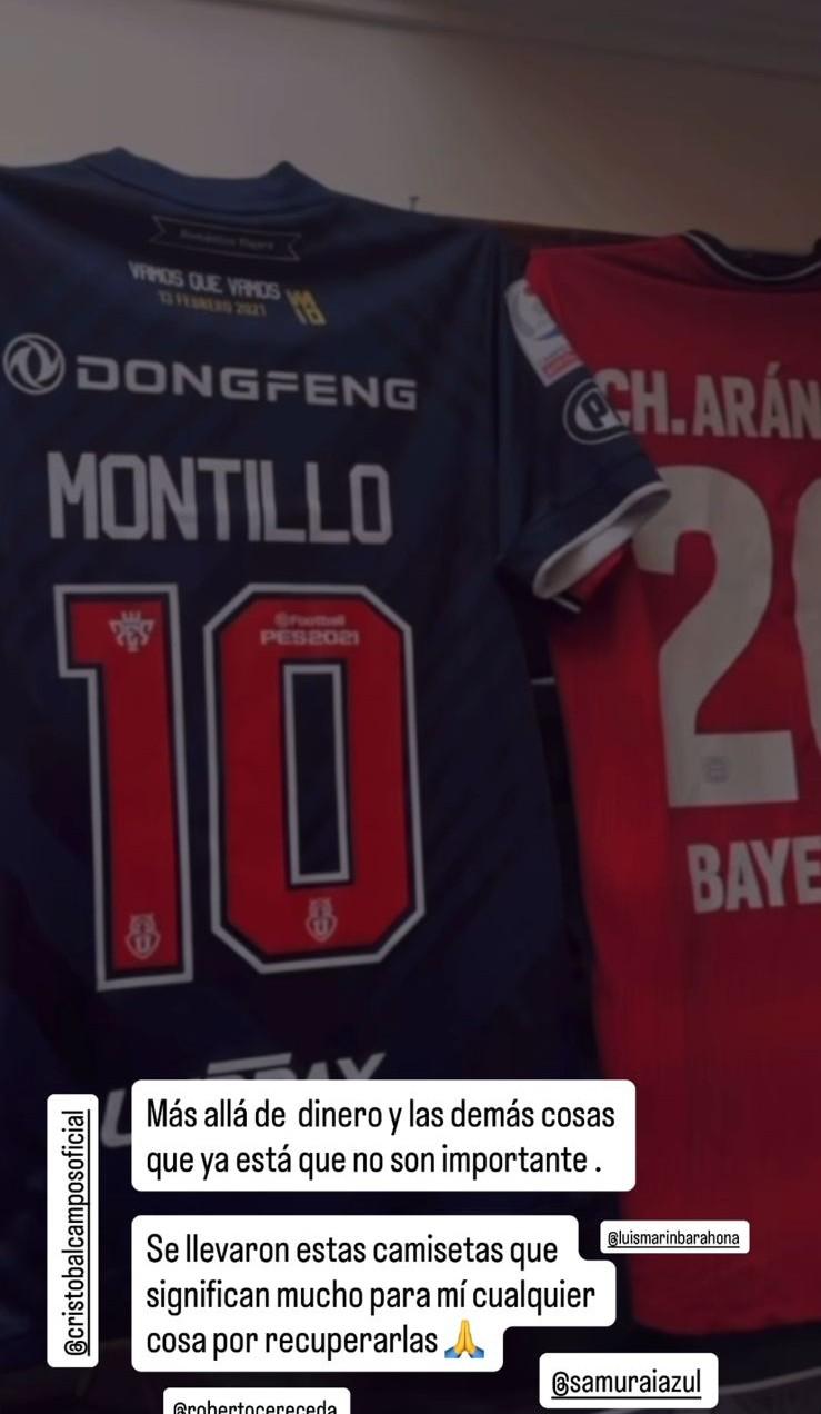 Cristóbal Campos sufrió robo en su casa - Instagram