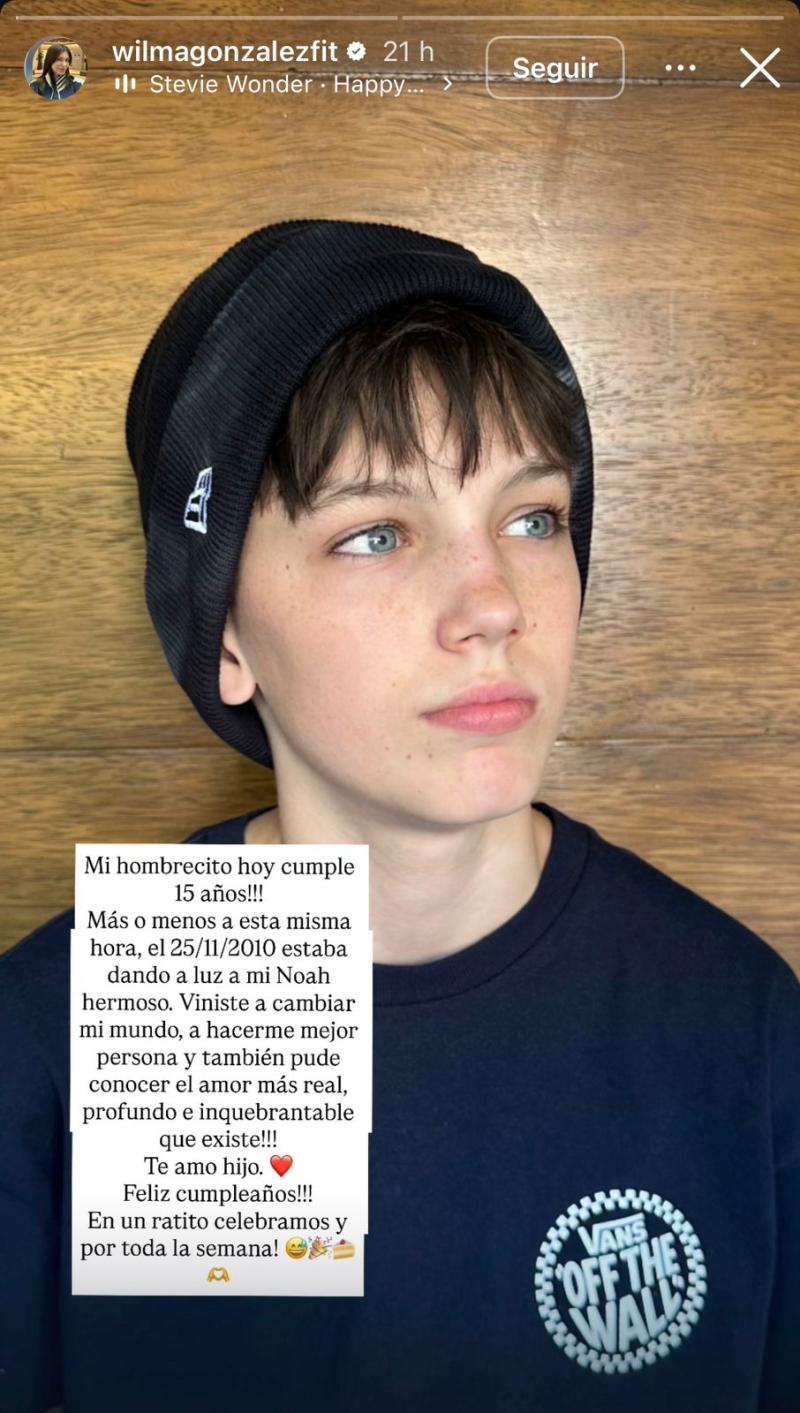 Instagram (Wilma González) - Noah