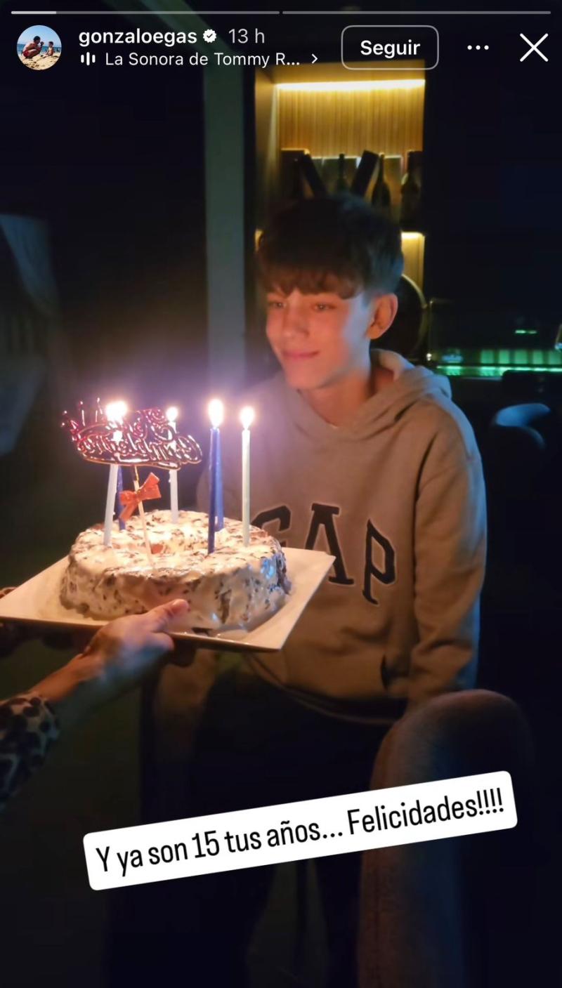 Instagram (Gonzalo Egas) - Noah, hijo de Wilma González