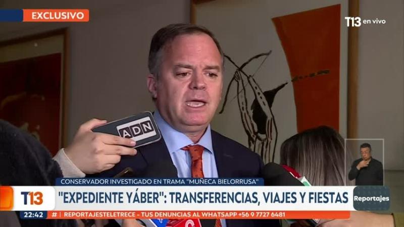 Sergio Yáber habla por primera vez tras ser investigado por la trama Bielorrusa: “No he cometido las irregularidades que se me atribuyen”