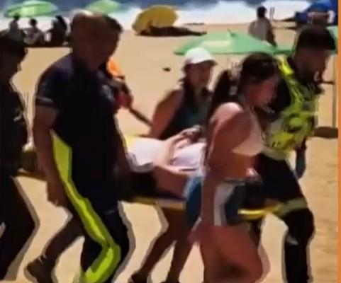 Accidentado en Reñaca