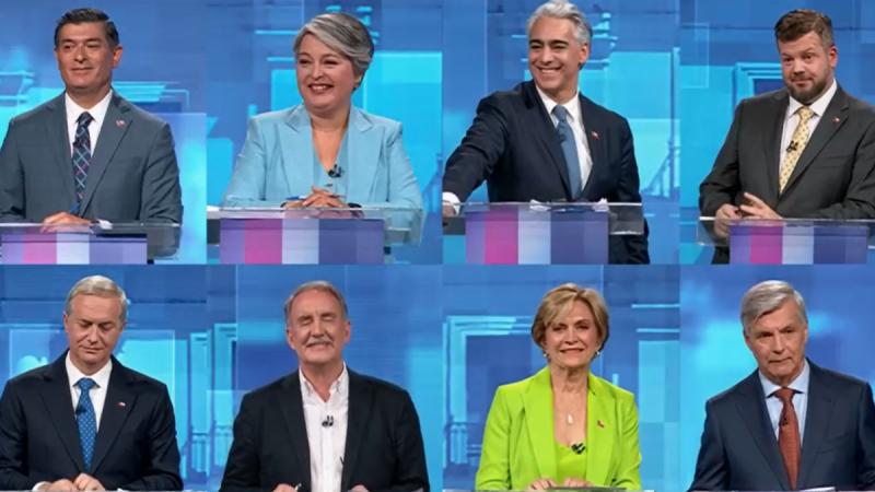 De izquierda a derecha: Así ordenó la IA a los candidatos - T13