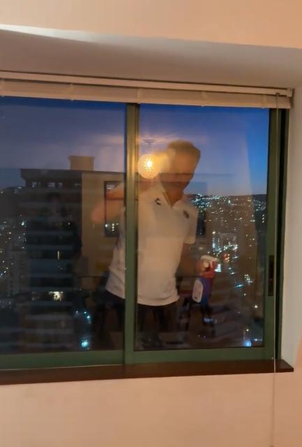 Captura Tiktok - El video viral de Gustavo Dalsasso