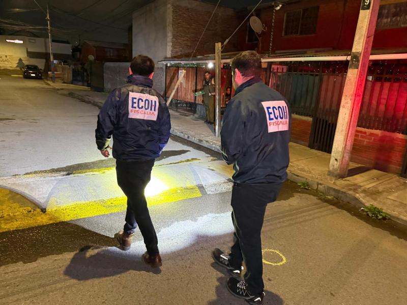 Brutal homicidio en Peñalolén: hombre es asesinado a quemarropa en plena vía pública