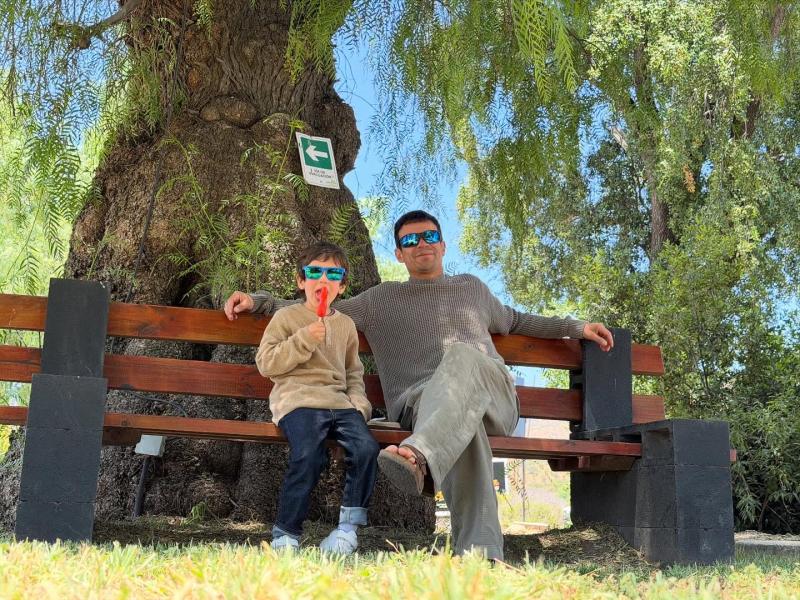 Instagram - Silvestre y su padre Chapu Puelles