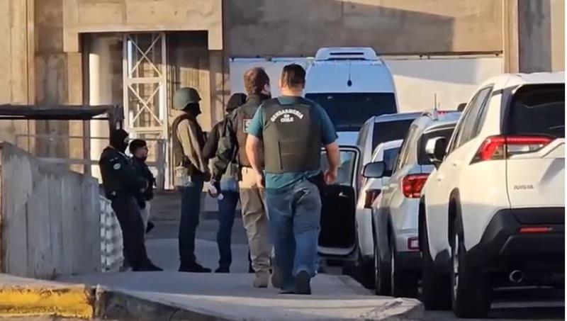 Investigación por gendarmes que tenían red de narcotráfico - PDI/Fiscalía de Iquique