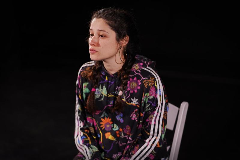 GAM - Fernanda Salazar es una de las protagonistas de la obra "H.P. (Hans Pozo)"