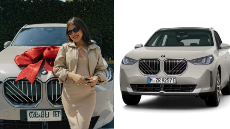 Cuánto vale el lujoso auto que se compró Ignacia Antonia - Redes sociales