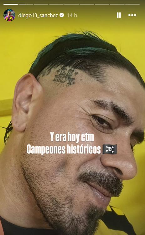 Captura Instagram - Diego Sánchez