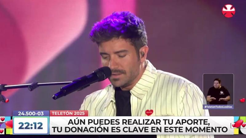 T13 - Pablo Alborán en la Teletón 2025