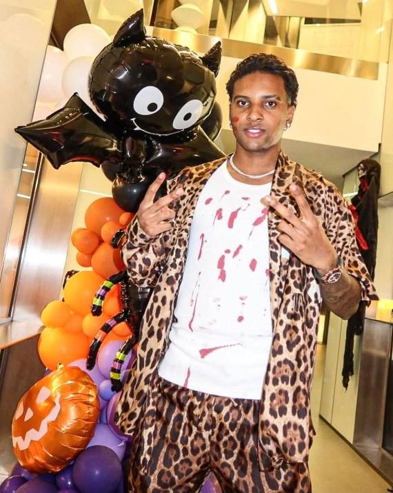 Rodrygo en su Instagram