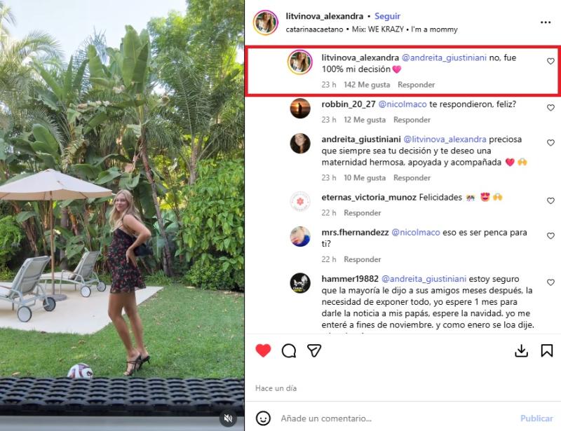 Instagram - Alexandra Litvinova, pareja de Alexis Sánchez