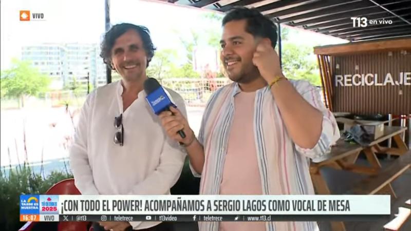 Sergio Lagos vocal de mesa - La Tarde es Nuestra