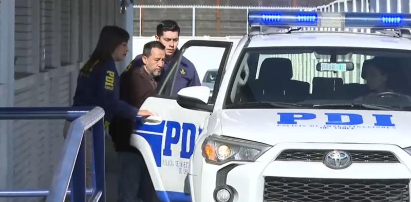 T13 - Jorge Ugalde al momento de ser detenido