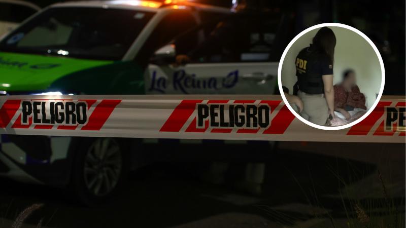 PDI - Triple homicidio en La Reina
