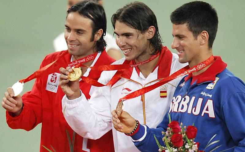 AFP - Fernando González, medallista de plata en Beijing 2008