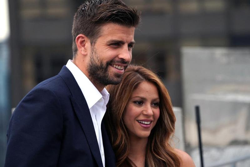 AFP - Shakira junto a Gerard Piqué en 2019, antes de la separación