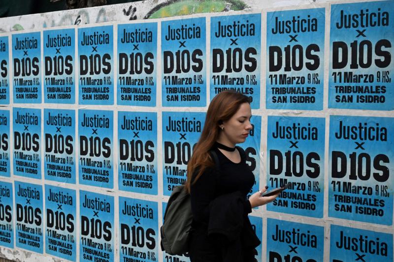 AFP archivo - Familia Maradona nuevamente envuelta en líos: Embargo y posible fraude con la marca del "10"