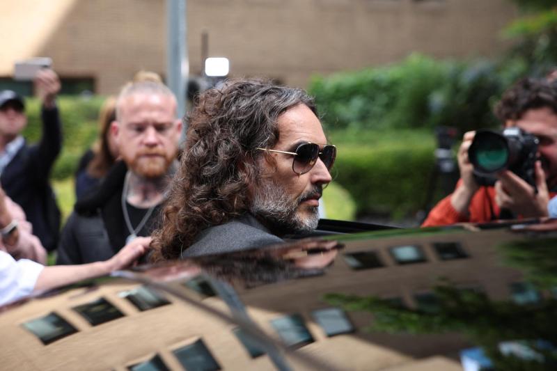 Las nuevas acusaciones contra el humorista Russell Brand - AFP