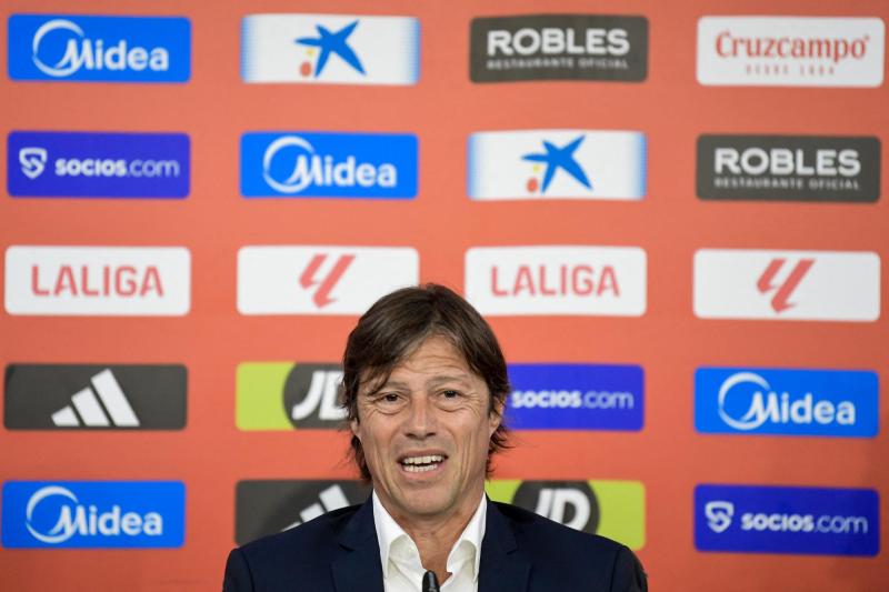 AFP - Matías Almeyda en conferencia de prensa, referencial