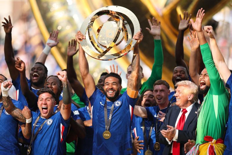 AFP - Chelsea campeón del Mundial de Clubes en Estados Unidos con Donald Trump
