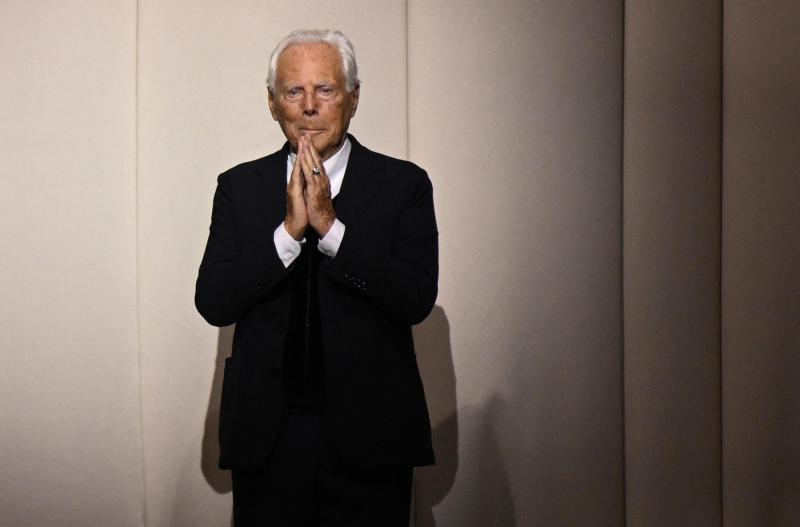 Giorgio Armani - AFP
