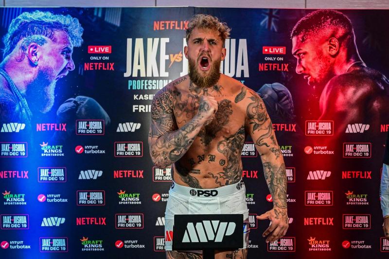 AFP - Expertos advierten a Jake Paul ante su combate contra Anthony Joshua