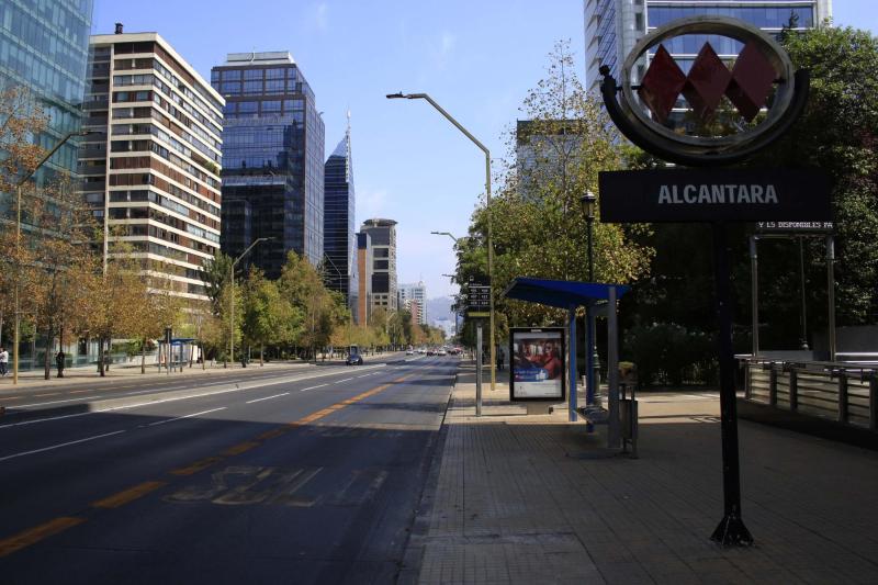 Agencia Uno - Durante la pandemia del COVID-19 las cuarentenas fueron constantes en Chile y el mundo (archivo)