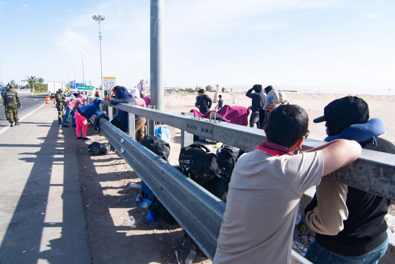 Agencia Uno - Crisis migratoria en frontera de Chile y Perú