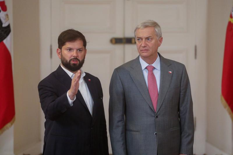 Agencia Uno - Presidente Gabriel Boric y Presidente electo José Antonio Kast