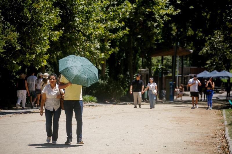 T13 - Calor extremo en Santiago: Marcone alerta por "el amanecer más cargoso del verano" y máximas de hasta 36°C esta semana | Agencia UNO