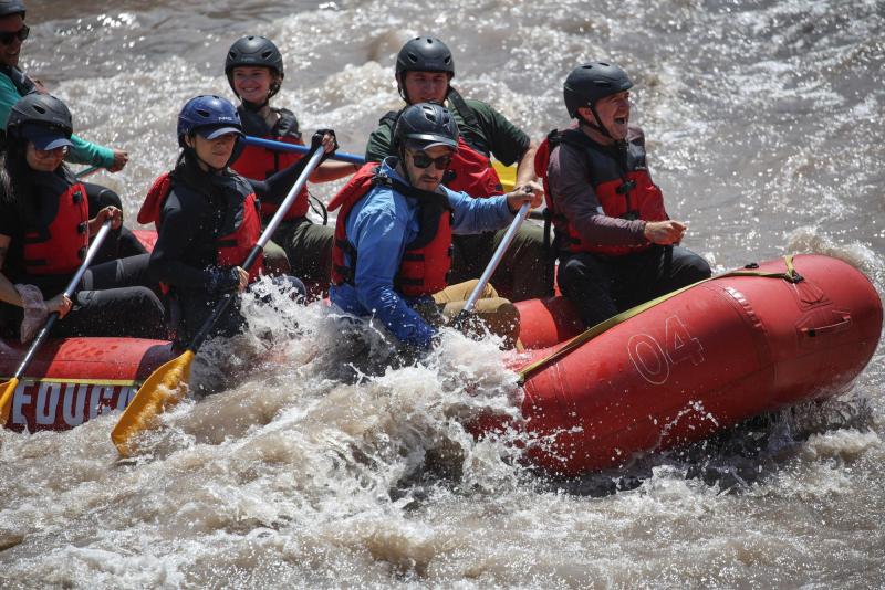 Inédito descenso por el Mapocho - Aton