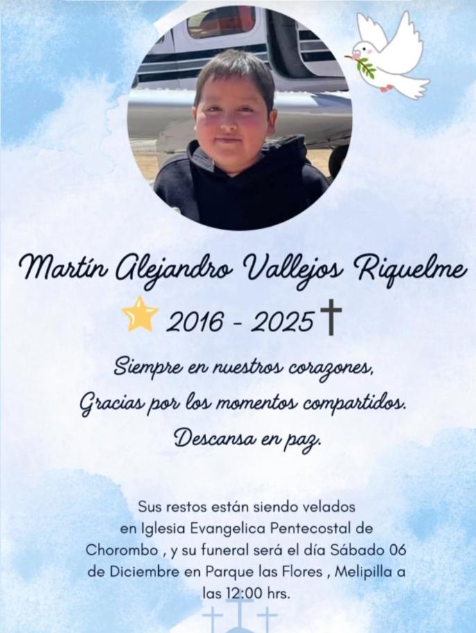 T13 - Fallece Martín Vallejos, pequeño niño de tan solo nueve años por quien sus padres caminaron más de 800 km en busca de tratamiento | RRSS