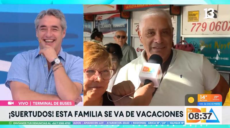 Canal 13 - Entrevistado hizo sorpresiva pregunta a Repenning