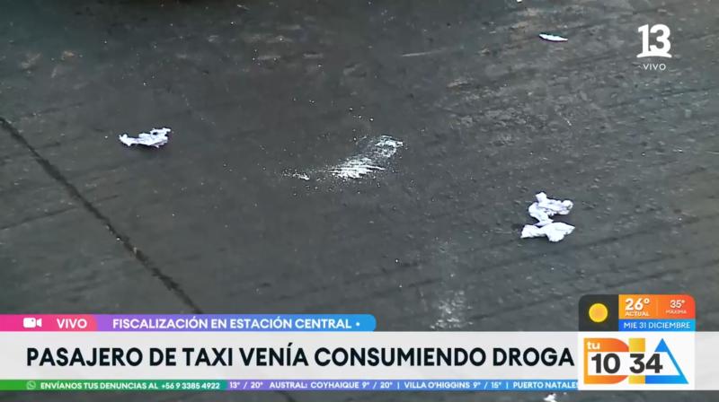 Tu Día - Taxista denuncia a pasajero que iba consumiendo droga