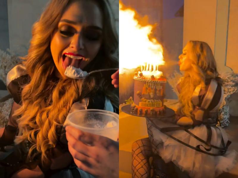 Influencer detalla cómo se quemó la cara en su cumpleaños tras seguir reto viral: "Me quedé sin pestañas, sin cejas" - Instagram lapatrona.podcast