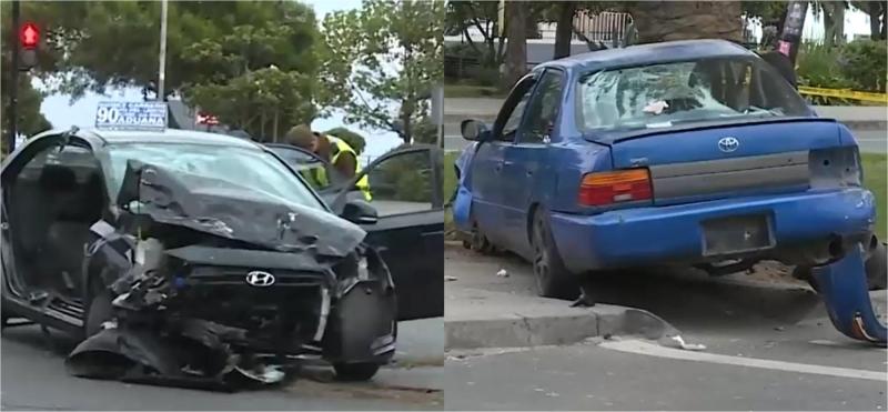Seis heridos tras violento choque en Viña del Mar: conductora marcó positivo en alcotest