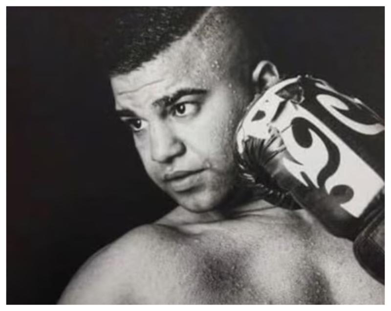 Impacto por boxeador condenado a muerte en Irán - X (@Mojahedineng)