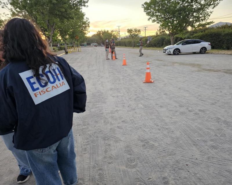 Ataque a tiros en cementerio de Maipú deja a un hombre en riesgo vital - X @ECOH_FiscaliaRM