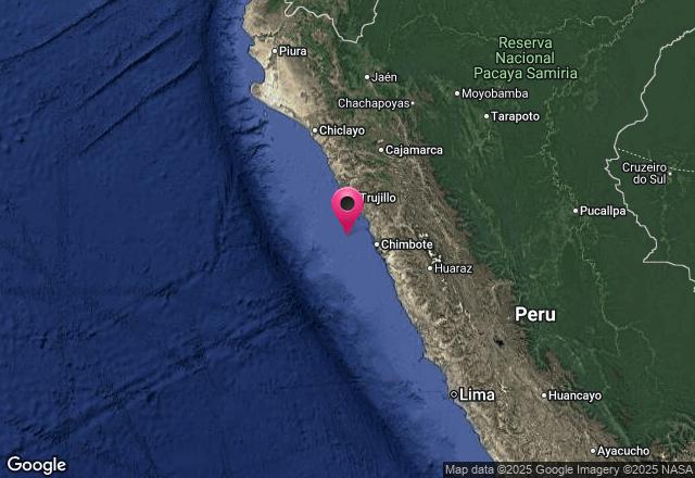 VIDEO | Streamer capta el momento exacto del temblor en Perú - X @DHN_peru