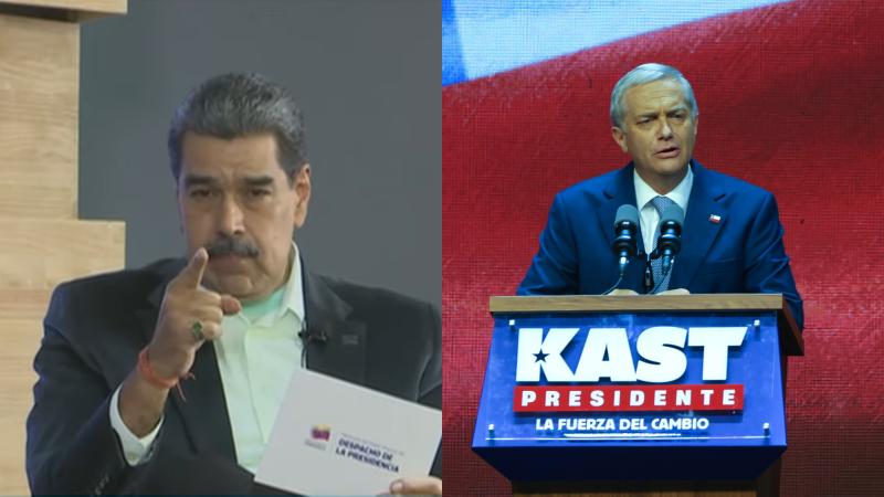 Youtube/ Aton - Nicolás Maduro adiverte a José Antonio Kast tras triunfo electoral