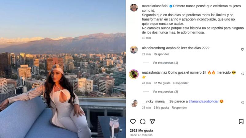 Instagram - Chino Ríos declara amor fulminante a mujer que habría conocido hace dos días