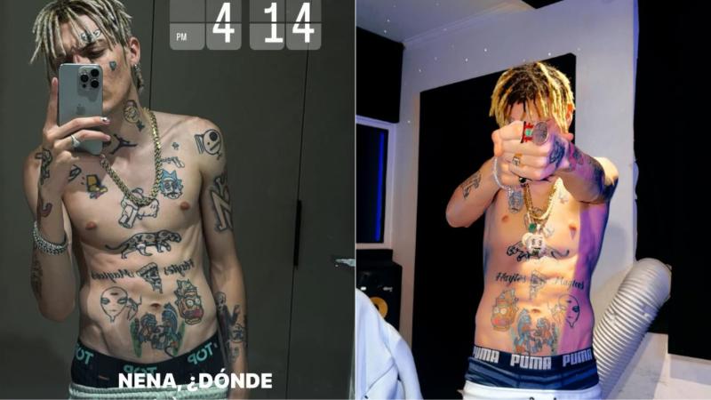 Instagram - El "nuevo" Marcianeke: cantante urbano impacta con radical transformación física