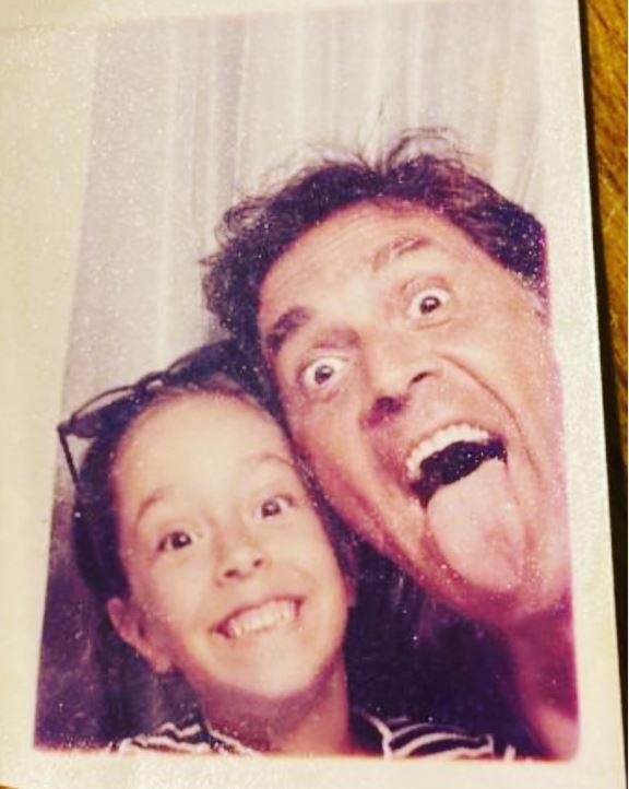 Oona y su padre, Patricio Castilla - Instagram Oona Chaplin